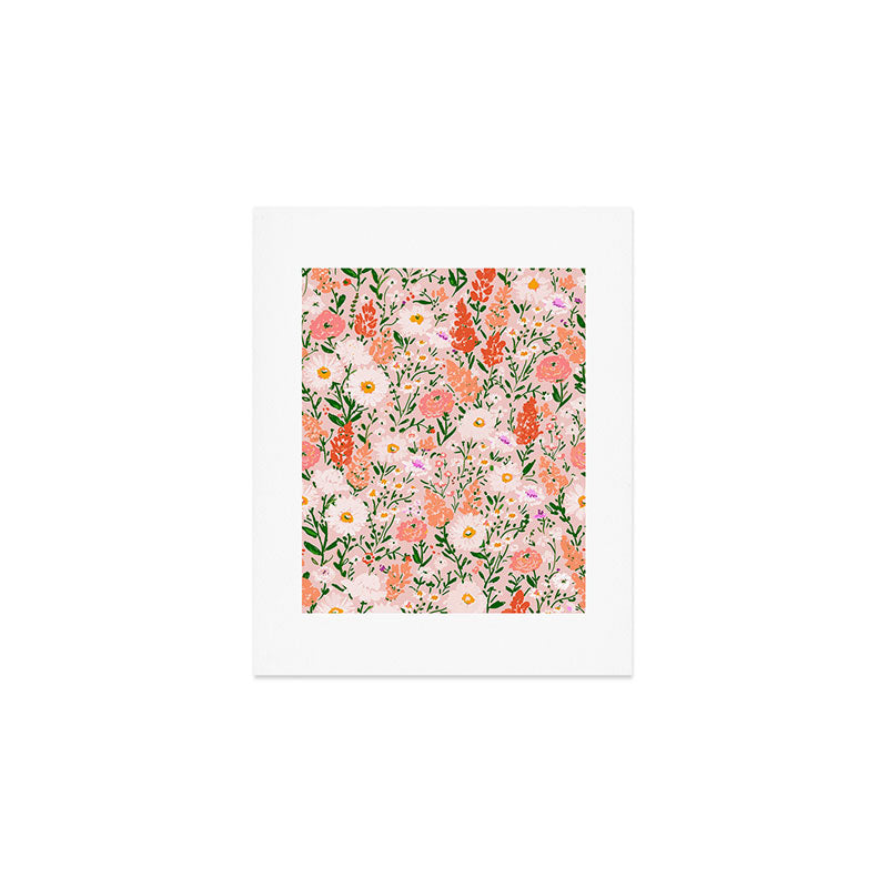 Late Summer Floral Art Print Gallery Image 1