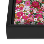 Never too many flowers Framed Canvas Print Gallery Image 3