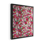 Never too many flowers Framed Canvas Print Gallery Image 2