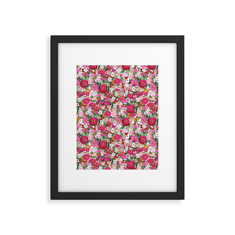 Never too many flowers Framed Art Print Gallery Image 6