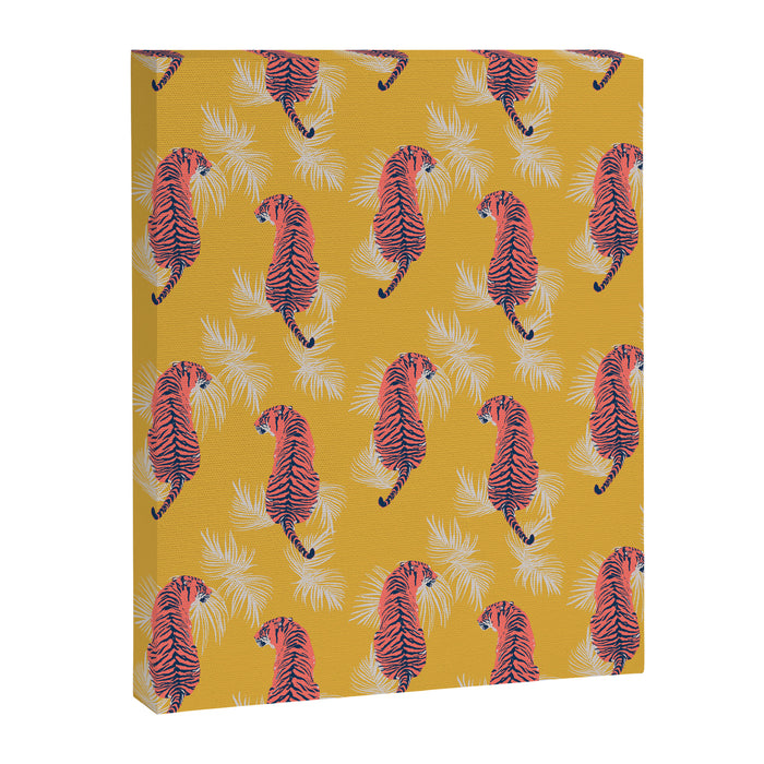 Paisley Tiger Canvas Print Gallery Image 1