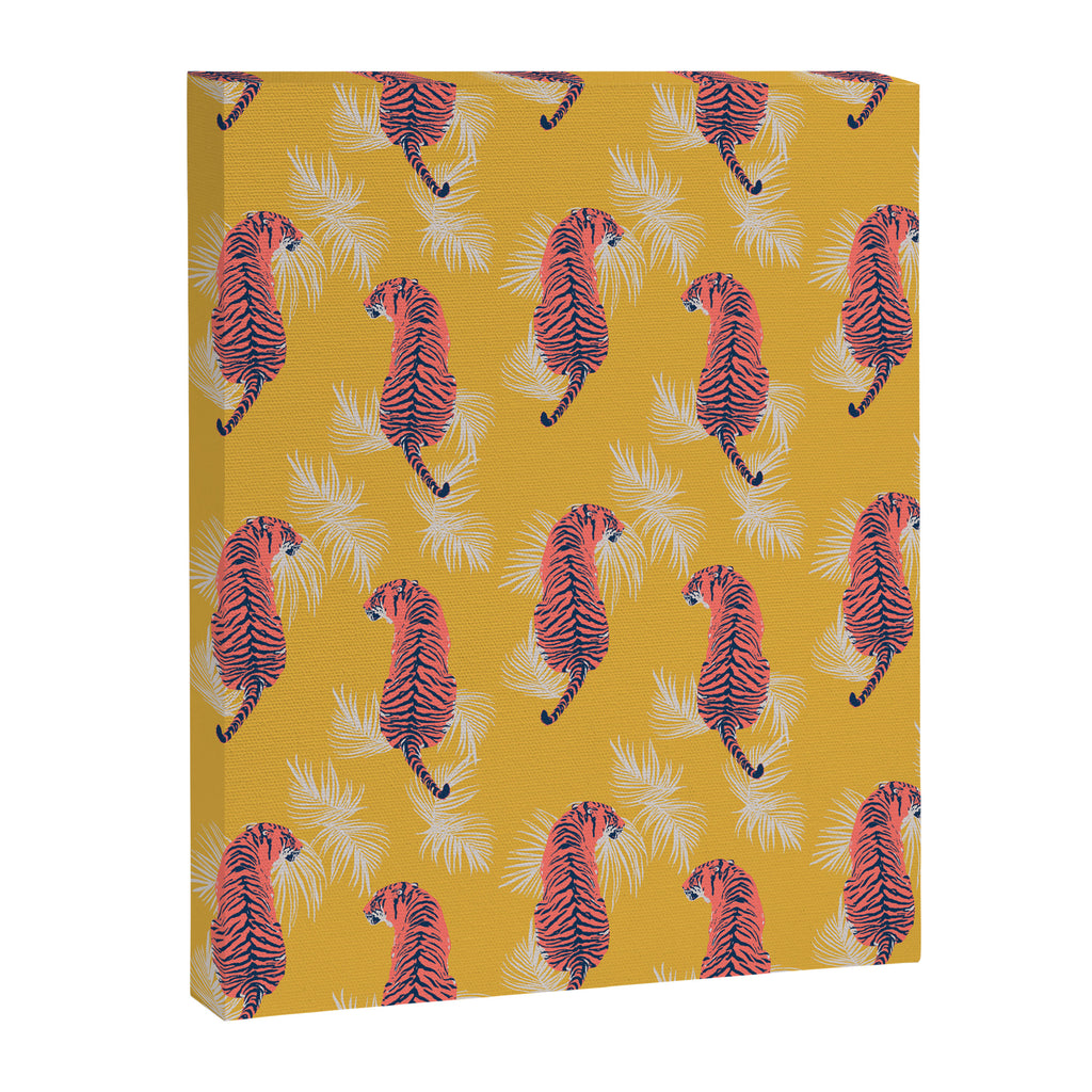 Paisley Tiger Canvas Print Gallery Image 8