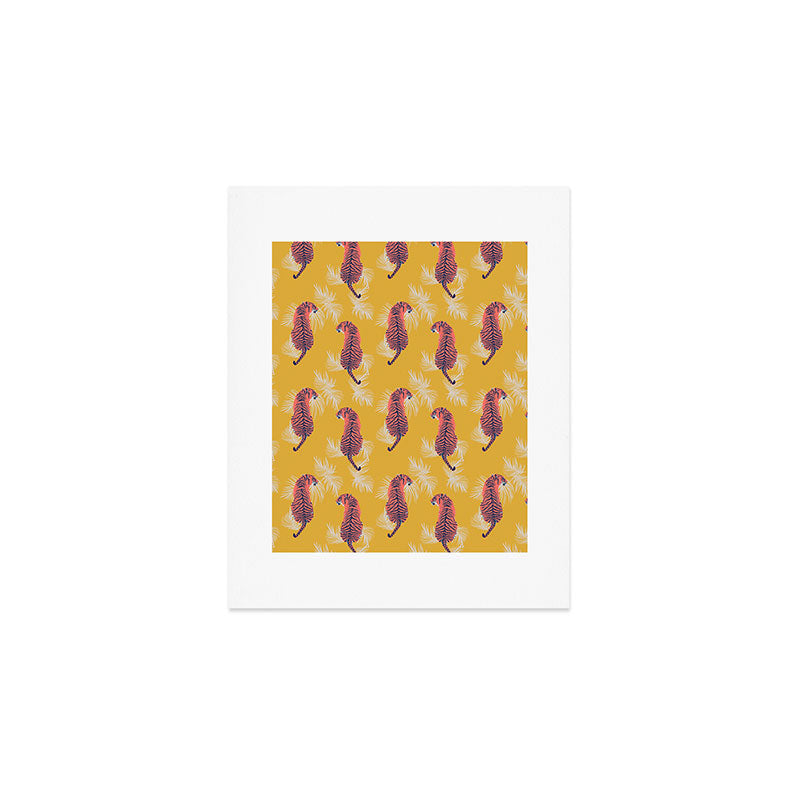 Paisley Tiger Art Print Gallery Image 1