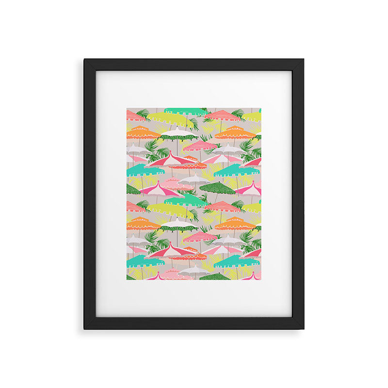 Palm Springs - poolside Framed Art Print Gallery Image 6
