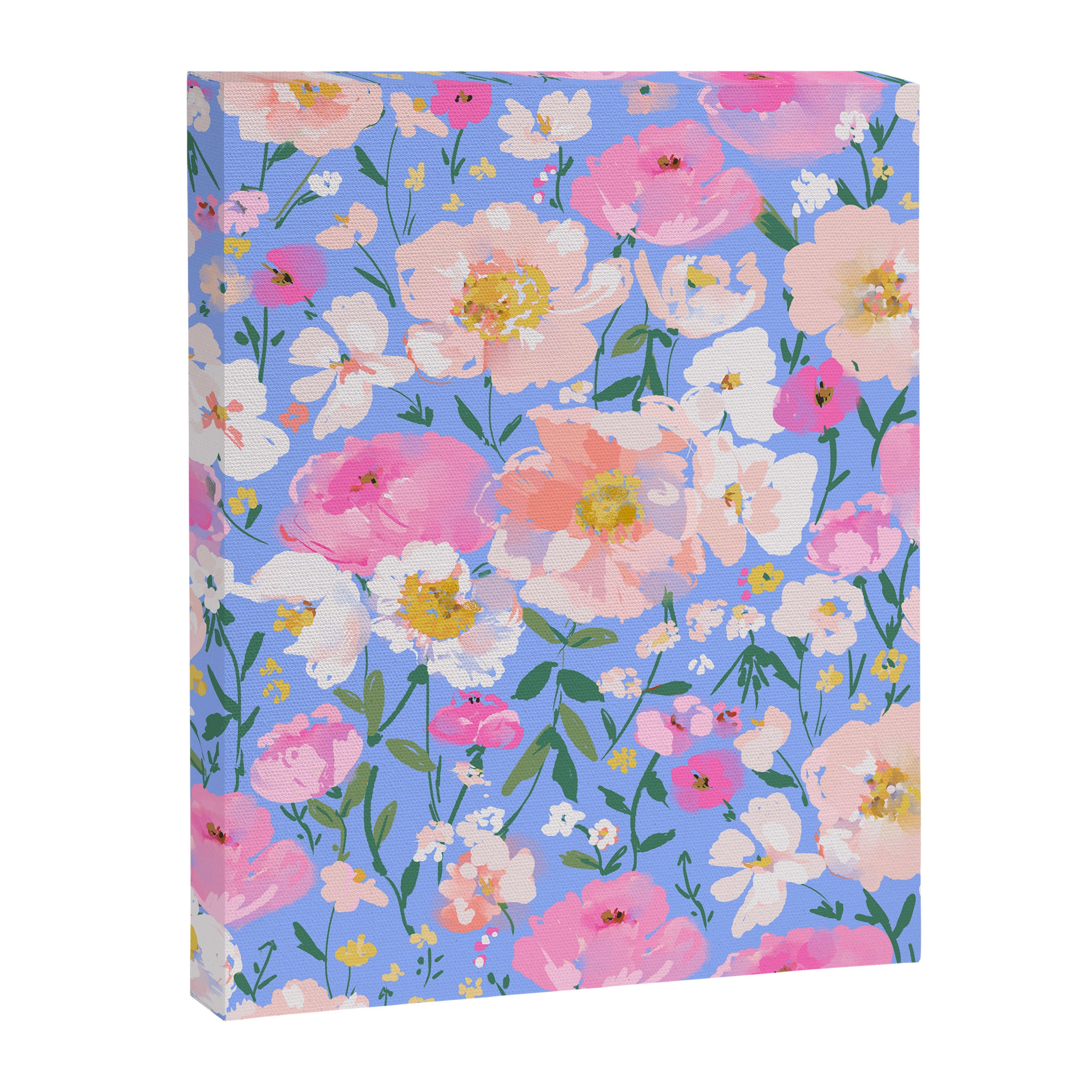 Periwinkle Garden Canvas Print Gallery Image 8