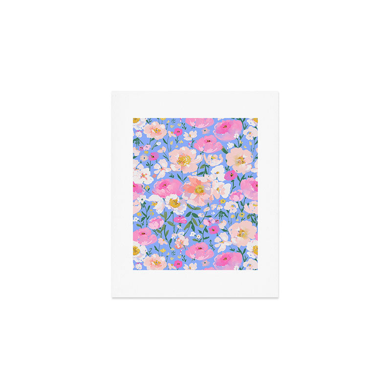 Periwinkle Garden Art Print Gallery Image 1