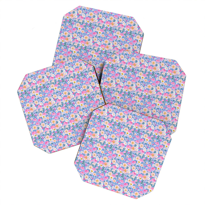 Periwinkle Garden Coaster Gallery Image 1