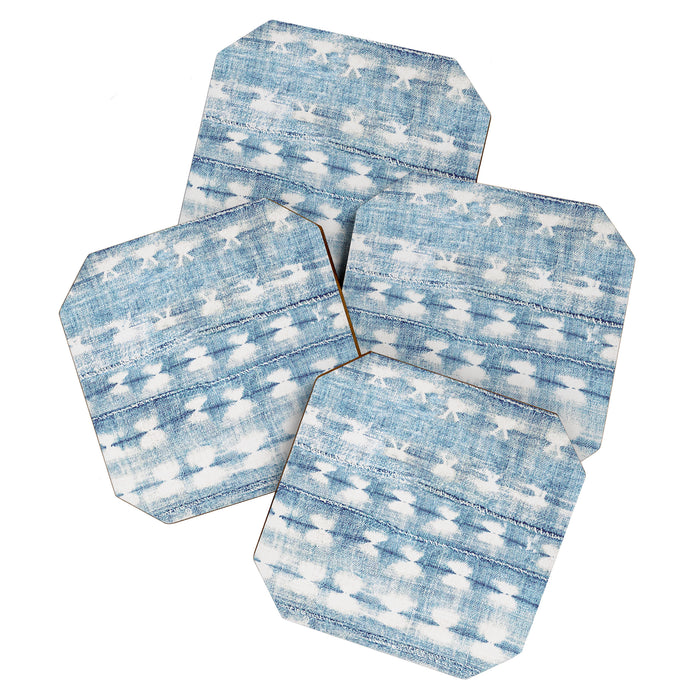 Rustic Indigo Coaster Gallery Image 1