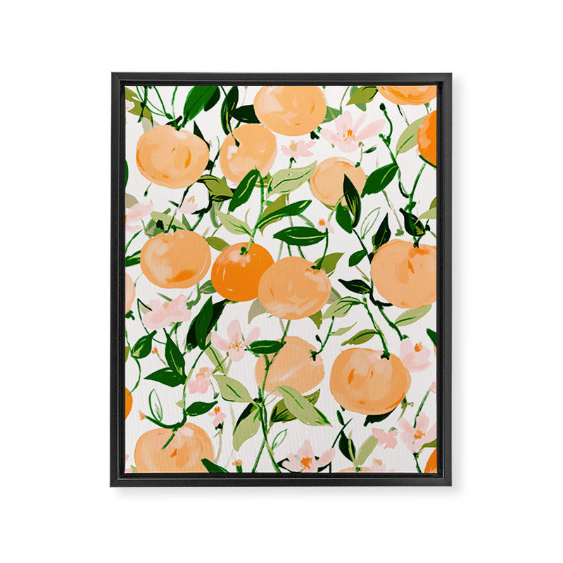 Spring Clementines Framed Canvas Print Gallery Image 6