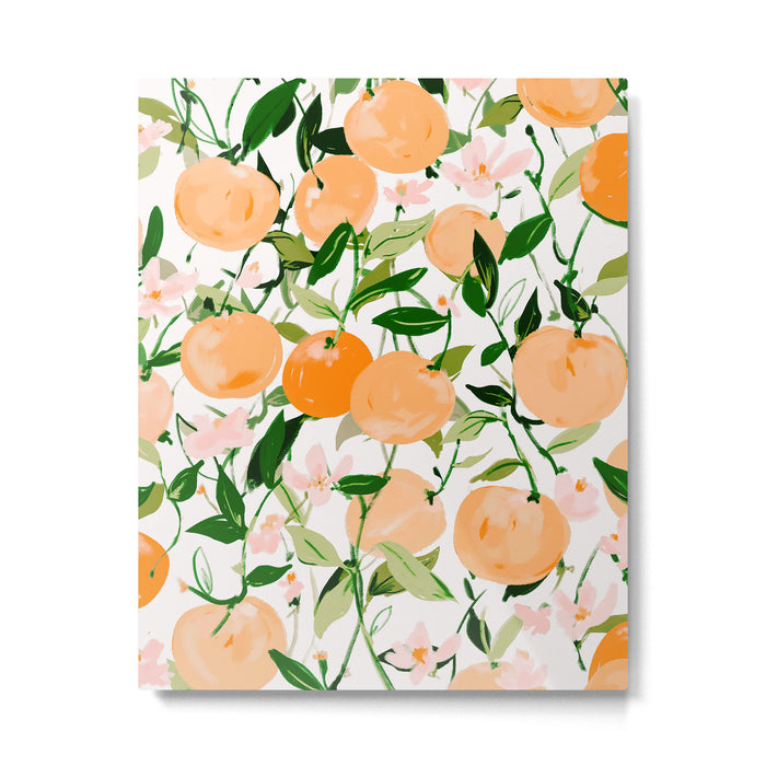 Spring Clementines Metal Print Gallery Image 1