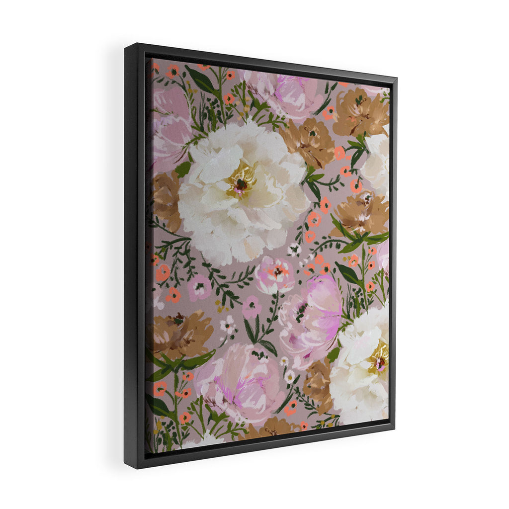Summer Bouquet Framed Canvas Print Gallery Image 2