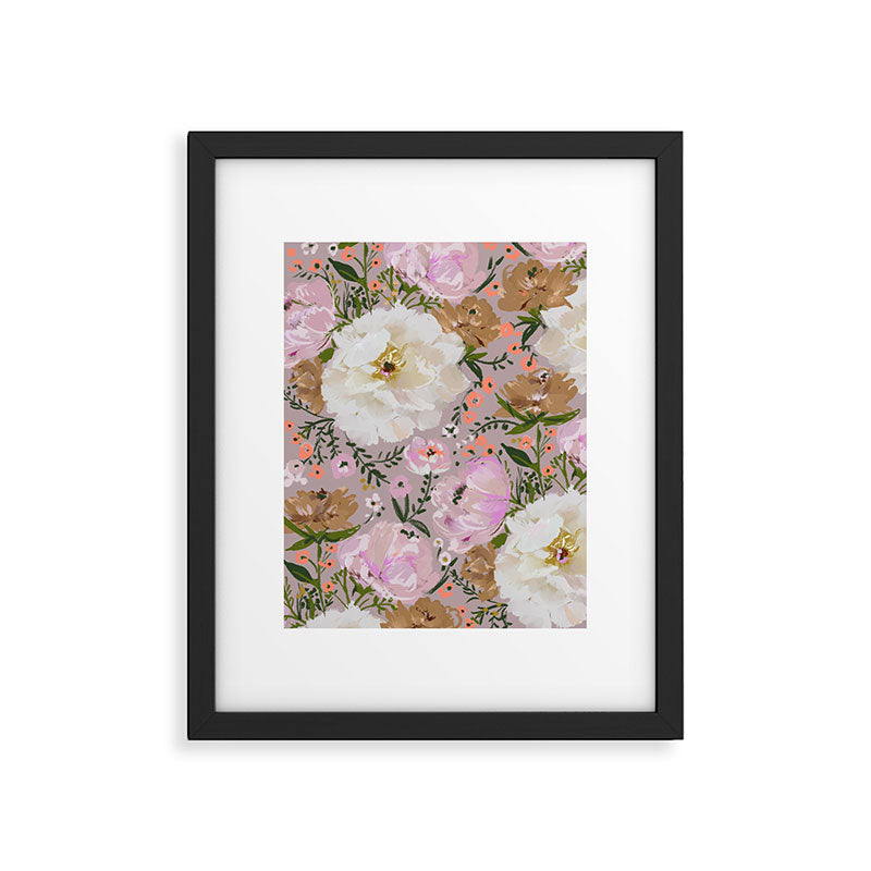 Summer Bouquet Framed Art Print Gallery Image 6