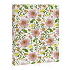 Summer Floral - pink & yellow Canvas Print Gallery Image 8