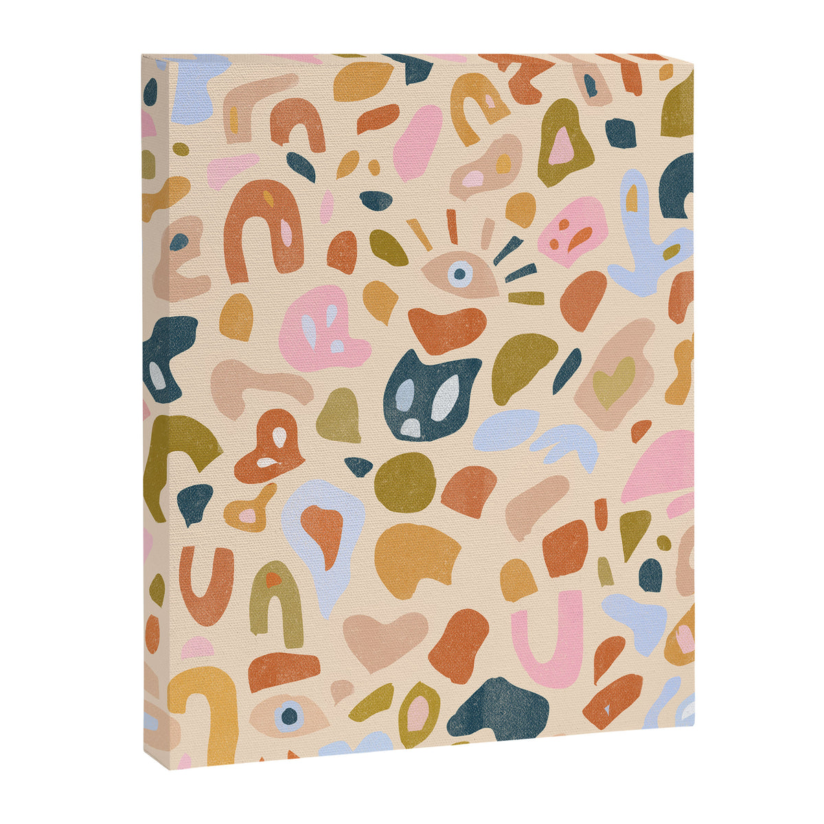 Abstract Paper Cuts Canvas Print Gallery Image 6