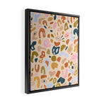 Abstract Paper Cuts Framed Canvas Print Gallery Image 2