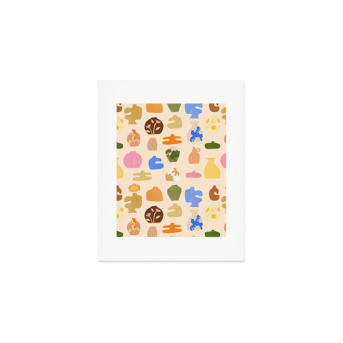 Abstract Vases Art Print Gallery Image 1