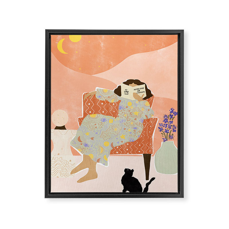 Are we compatible? Framed Canvas Print Gallery Image 6