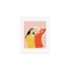 Best Friends and Wine Art Print Gallery Image 1