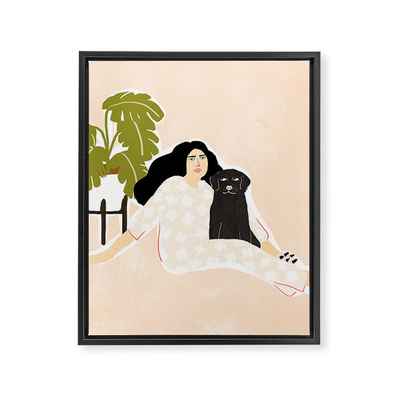 Best friendship story Framed Canvas Print Gallery Image 8