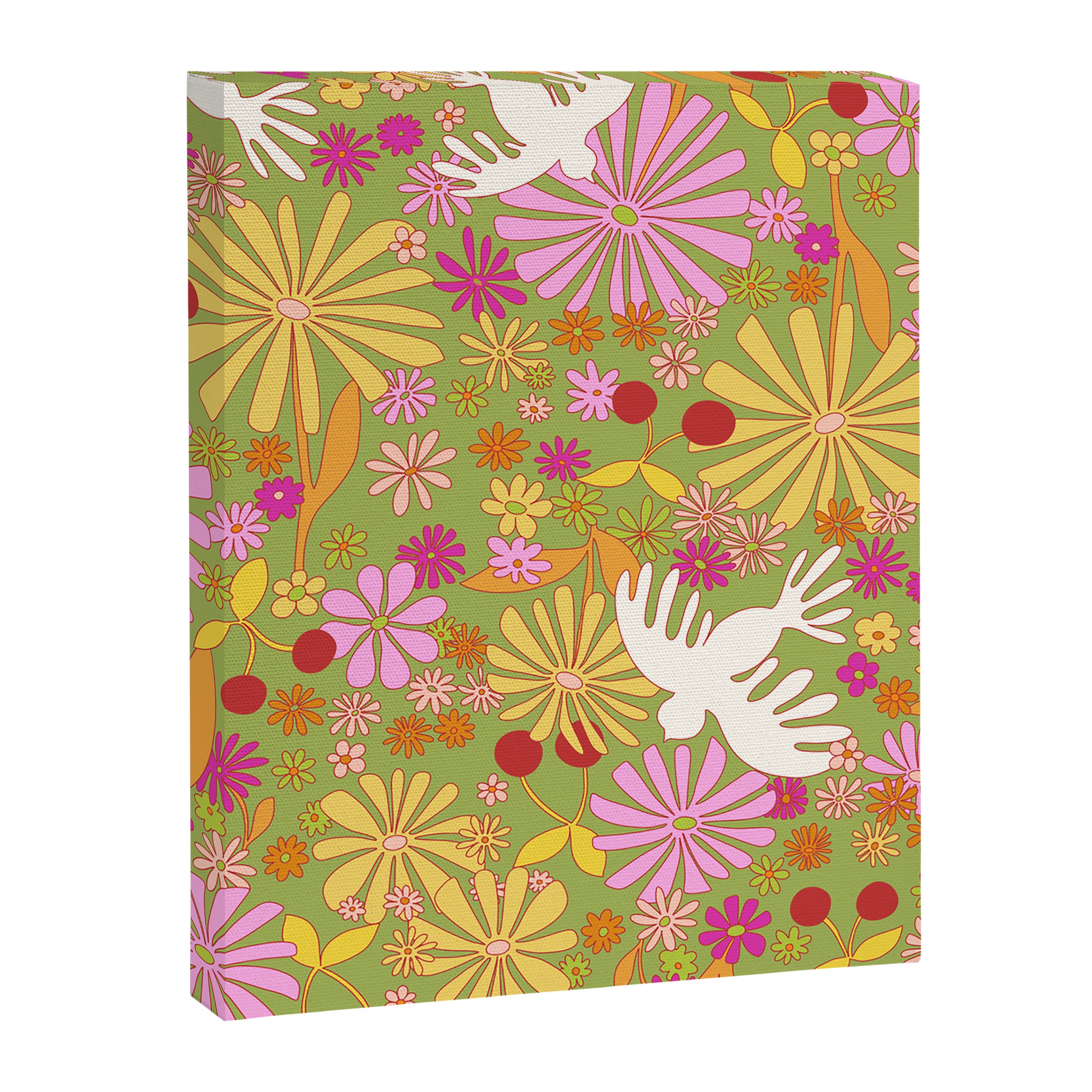 Birds & Flowers Canvas Print Gallery Image 6