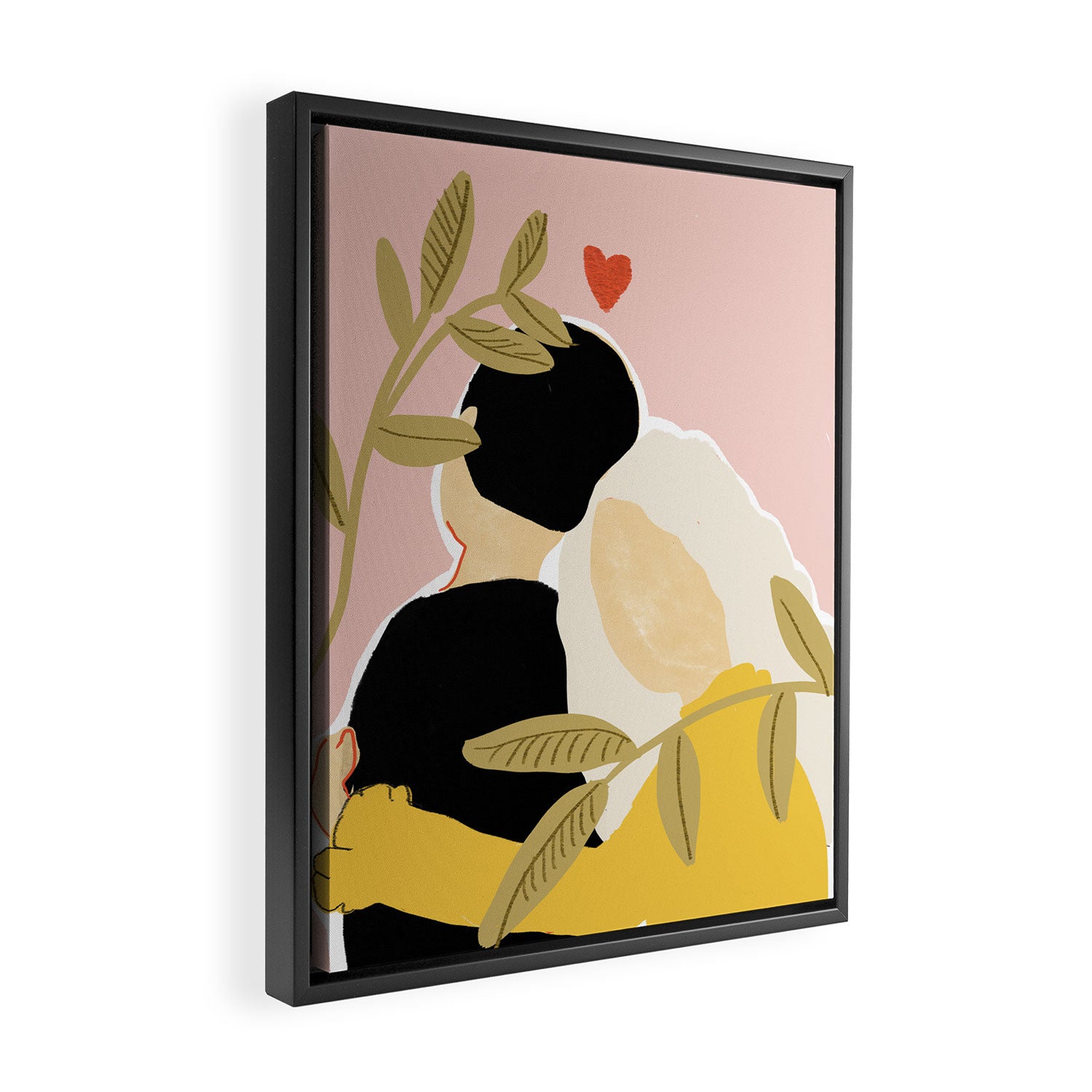 Blind Love II Framed Canvas Print Gallery Image 2