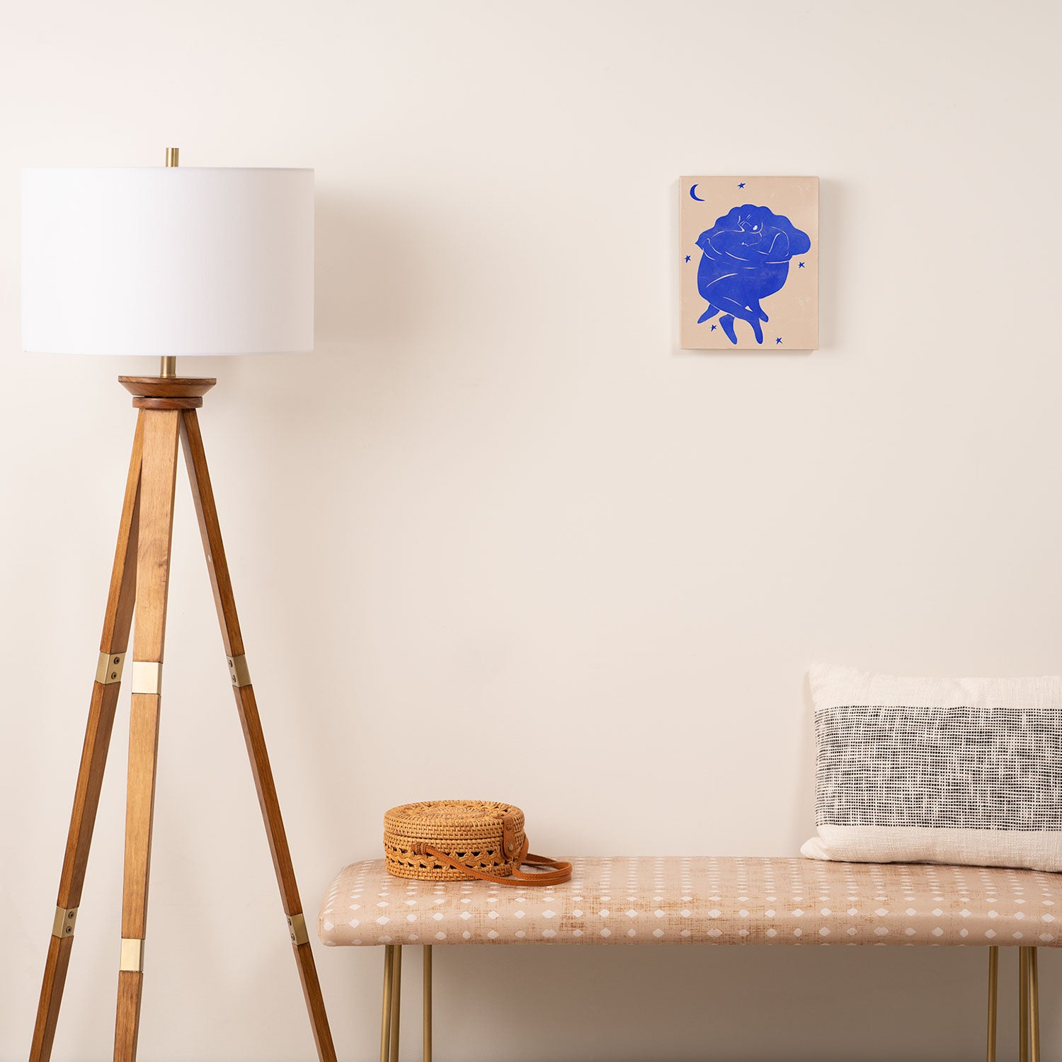 Blue Part II Canvas Print Gallery Image 2
