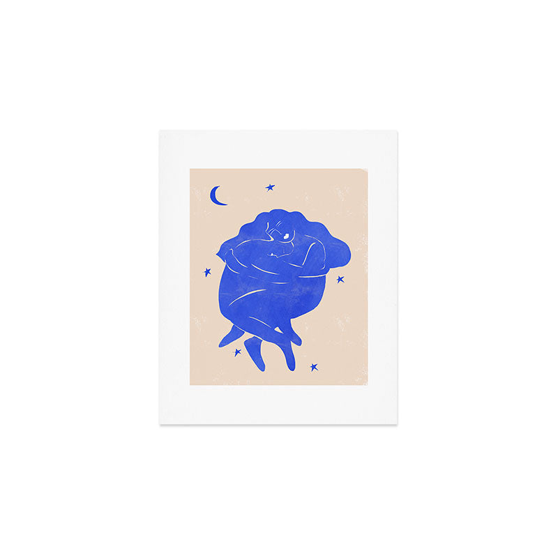 Blue Part II Art Print Gallery Image 1