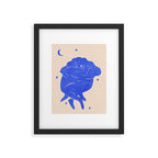 Blue Part II Framed Art Print Gallery Image 5