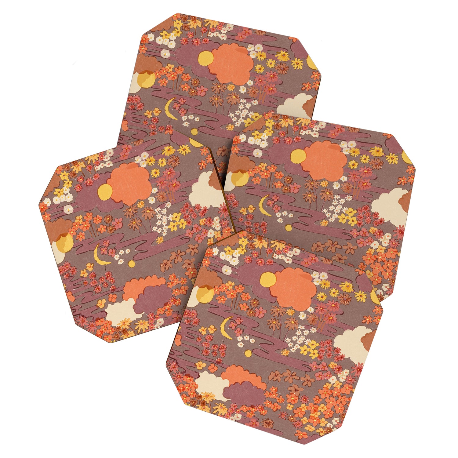Bohemian Garden Coaster Gallery Image 1