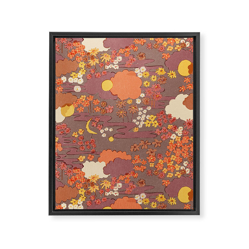 Bohemian Garden Framed Canvas Print Gallery Image 6