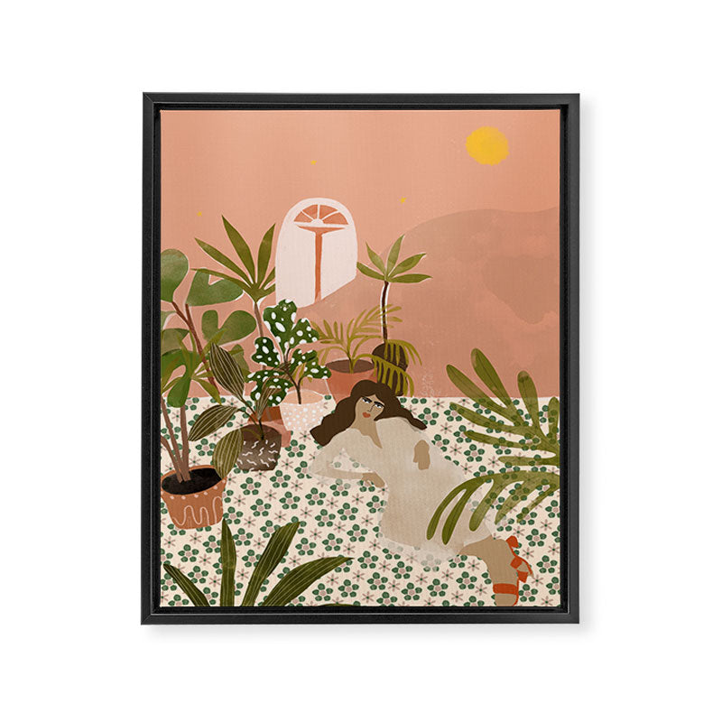 Bohemian Life Framed Canvas Print Gallery Image 6