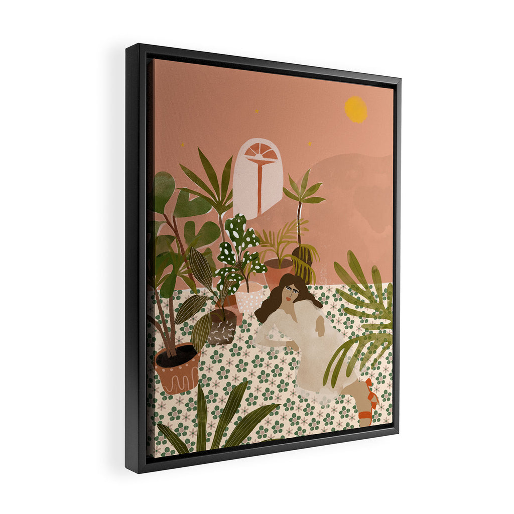 Bohemian Life Framed Canvas Print Gallery Image 2