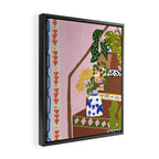 Bohemian stairs Framed Canvas Print Gallery Image 2