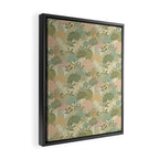 Bohemian Walk Green Framed Canvas Print Gallery Image 2