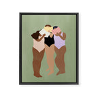 Book Squad Framed Canvas Print Gallery Image 6