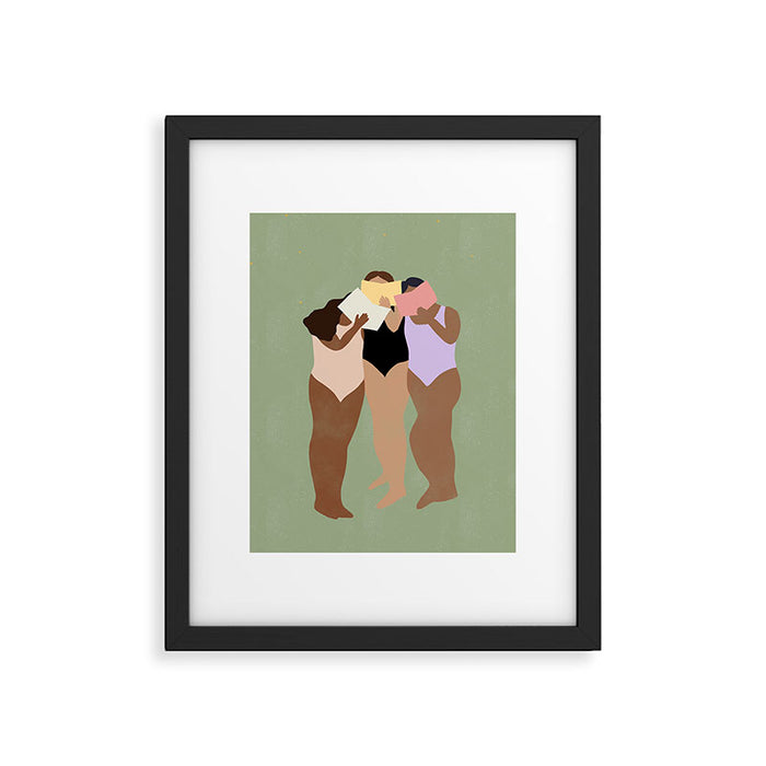 Book Squad Framed Art Print Gallery Image 1