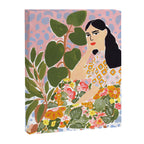 Botanical Lady Canvas Print Gallery Image 6
