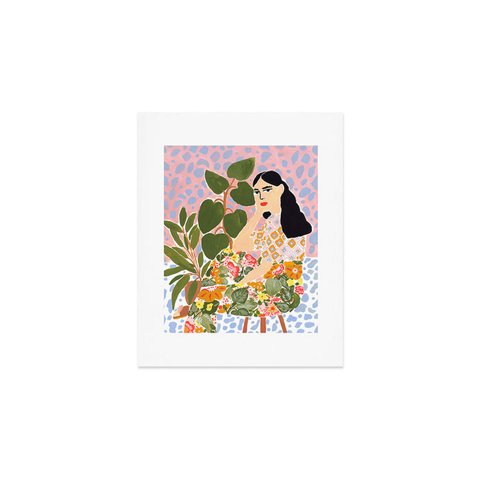 Botanical Lady Art Print Gallery Image 1
