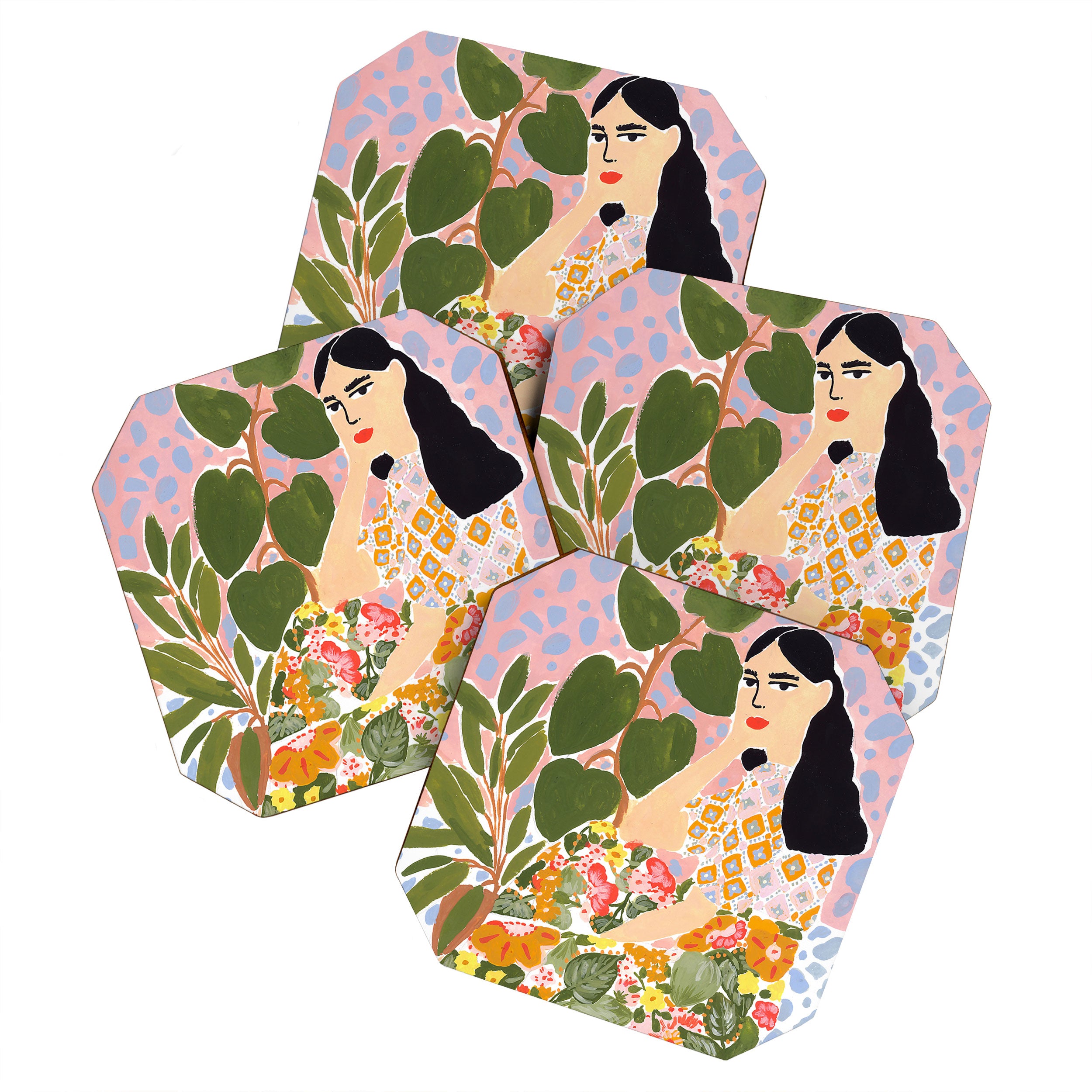 Botanical Lady Coaster Gallery Image 1