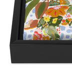 Botanical Lady Framed Canvas Print Gallery Image 3