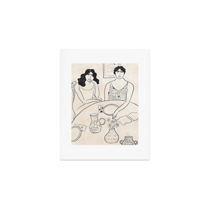 Breakfast in the 70s Art Print Gallery Image 1