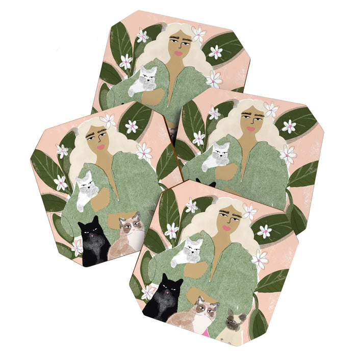 Cat Mom Coaster Gallery Image 1
