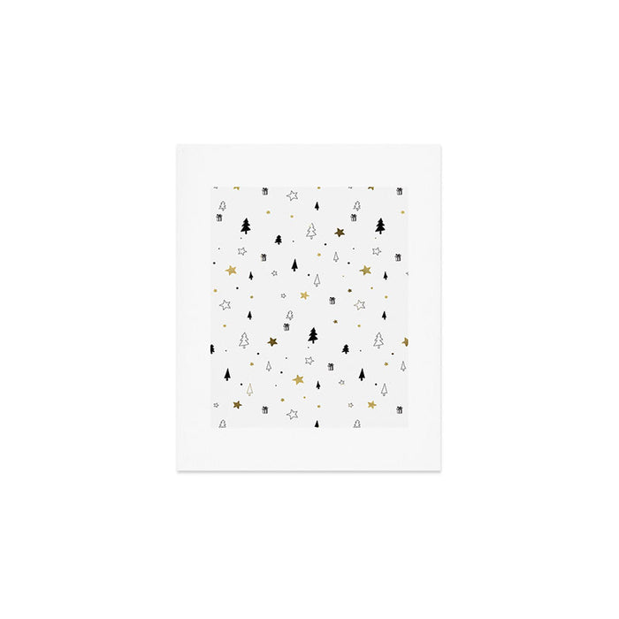 Christmas Pattern Art Print Gallery Image 1