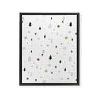 Christmas Pattern Framed Canvas Print Gallery Image 8