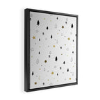 Christmas Pattern Framed Canvas Print Gallery Image 2