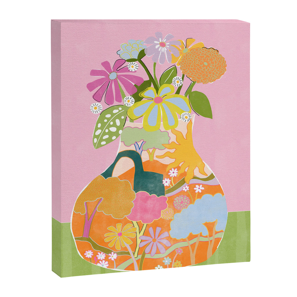 Colourful Garden Canvas Print Gallery Image 8