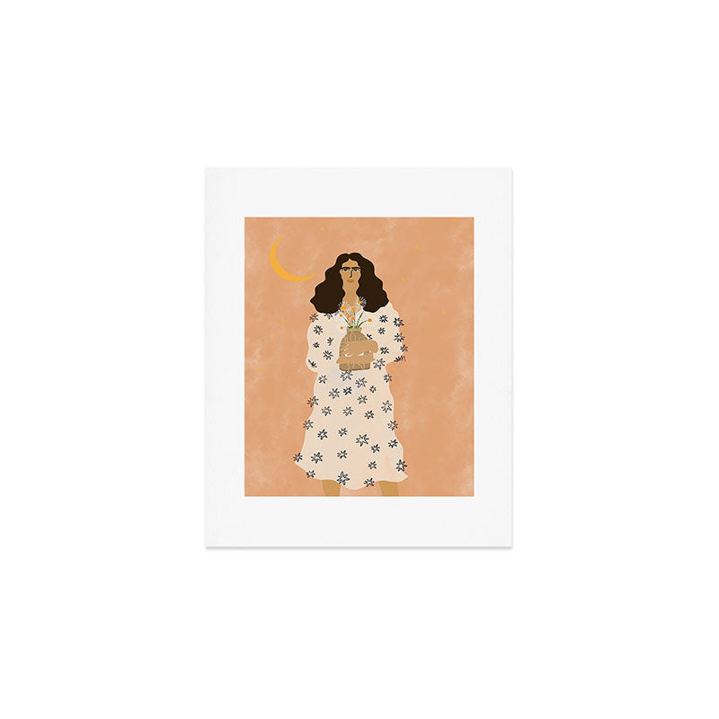 Dreams And Flowers Art Print Gallery Image 1