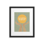 Everything Will Work Out In The End Framed Art Print Gallery Image 5