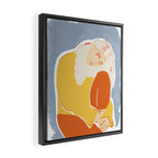 Feeling Blue Framed Canvas Print Gallery Image 2