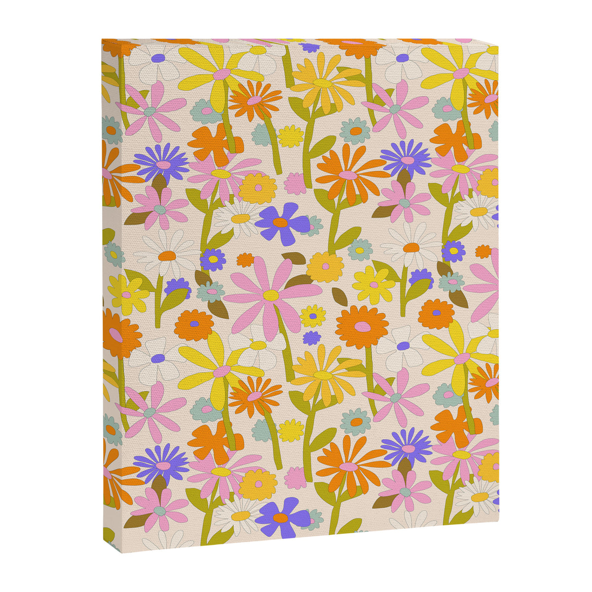 Flower Power Light Canvas Print Gallery Image 6